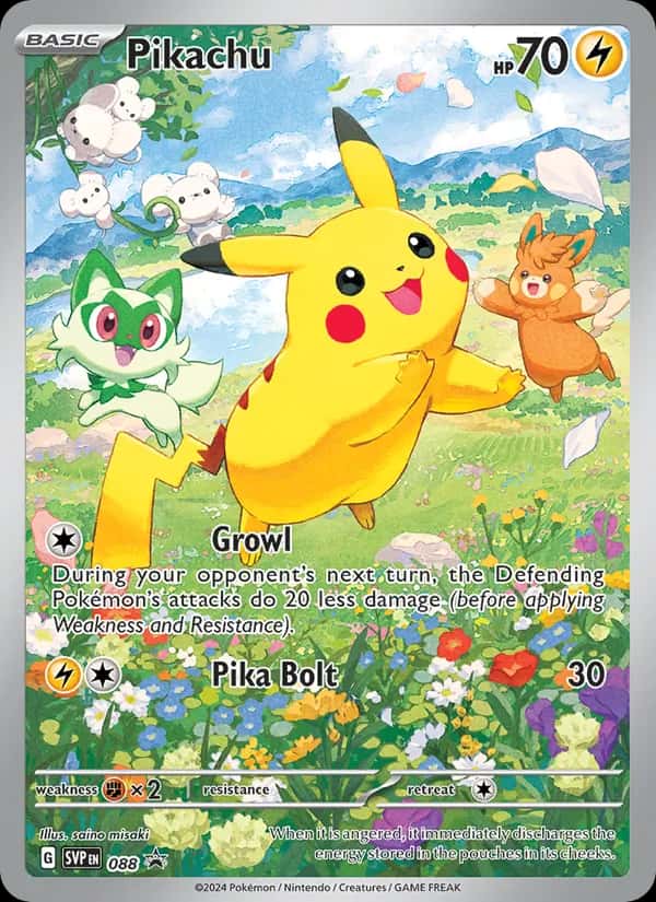 Pikachu, SVP Black Star Promos