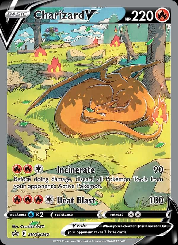Charizard V, SWSH Black Star Promos