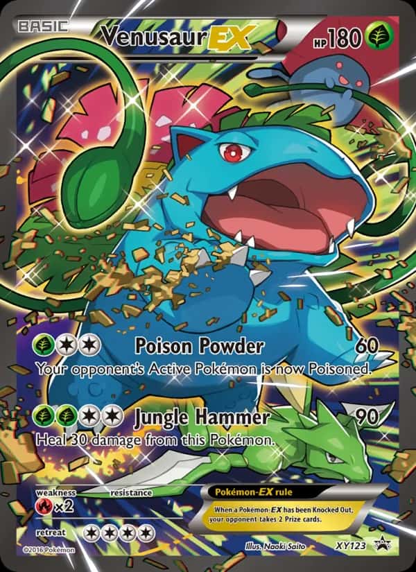 Venusaur-EX, XY Black Star Promos