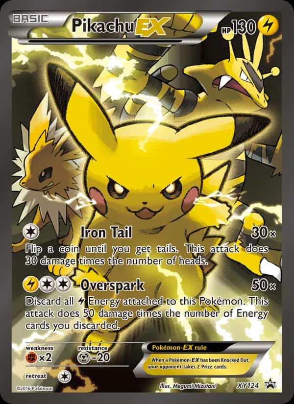 Pikachu-EX, XY Black Star Promos